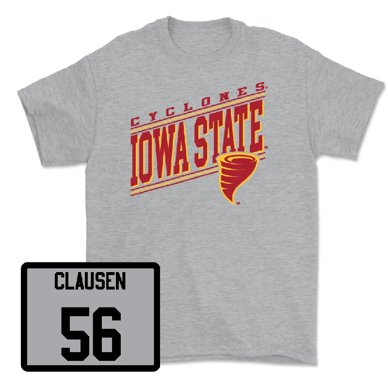 Personalized Football Jerseys For Custom Designs-Sport Grey Football Vintage Tee  - Drew Clausen