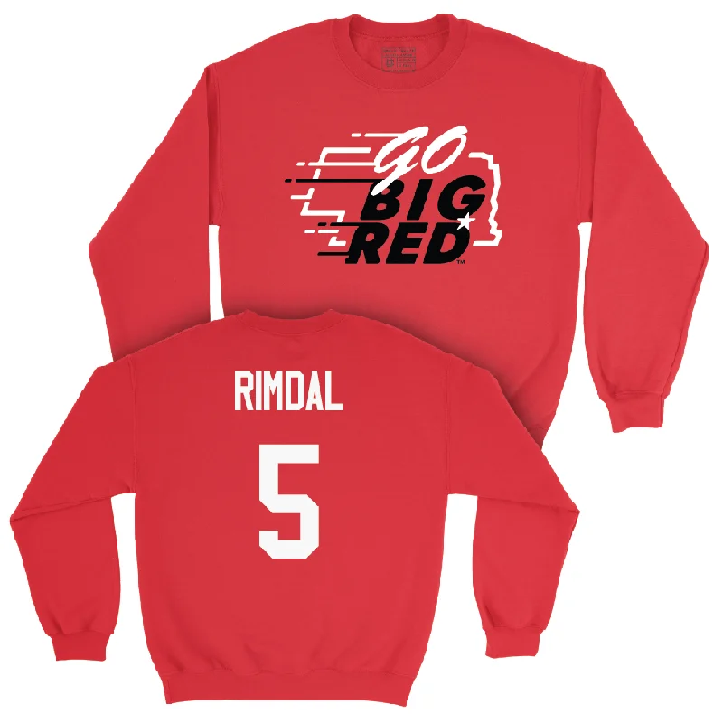 Basketball Jerseys For Custom Designs & Printing-Red Women's Basketball GBR Crew  - Alberte Rimdal