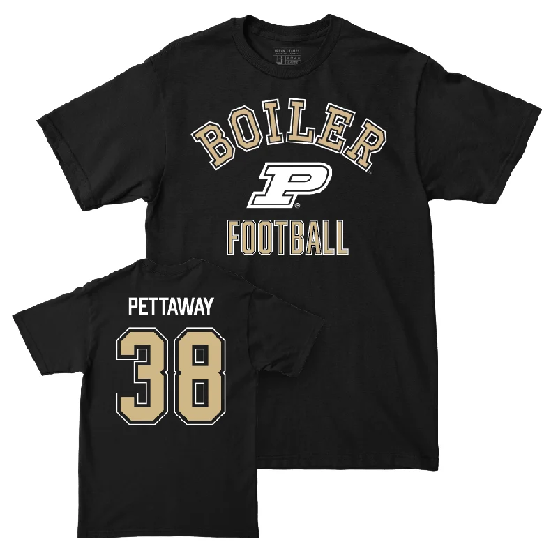 Personalized Football Jerseys For Alumni Teams-Football Black Classic Tee  - Luke Pettaway