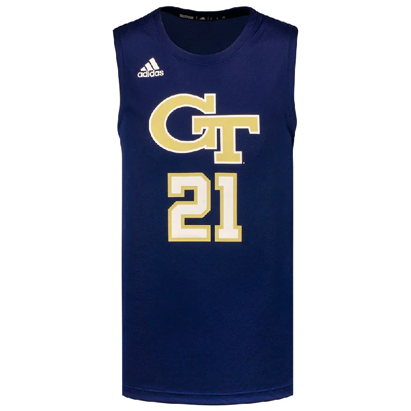 Custom Basketball Jerseys For Club Recognition-Georgia Tech Yellow Jackets Basketball Swingman Jersey