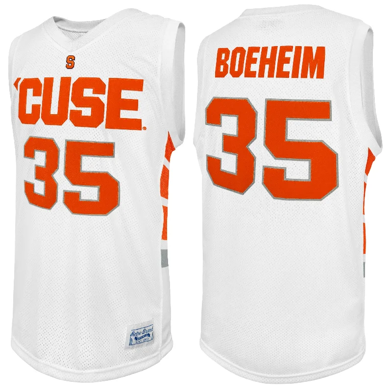 Custom Basketball Jerseys For Global Competitions-Retro Brand Syracuse #35 Boeheim Jersey