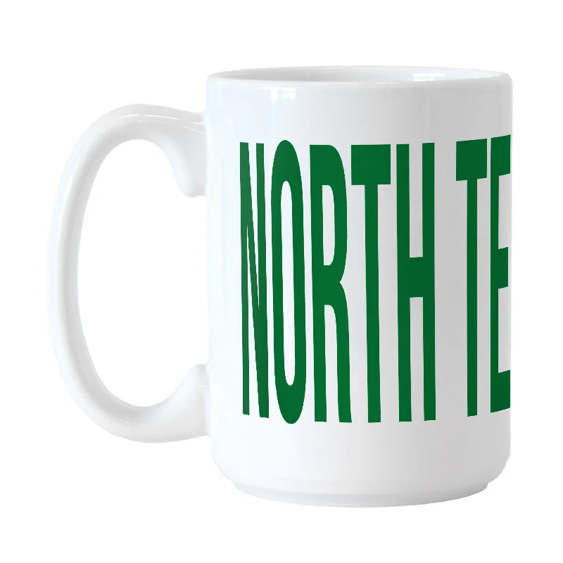 Custom Team Mugs For Holiday Promotions-North Texas 15oz Overtime Sublimated Mug