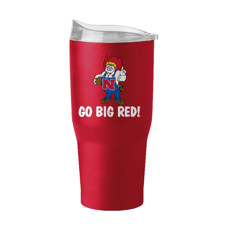 Personalized Team Mugs For Team Apparel-Nebraska 30oz Vault Herbie Powder Coat Tumbler