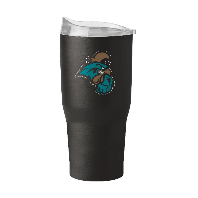 Custom Team Mugs For Graduation Gifts-Coastal Carolina 30oz Flipside Powder Coat Tumbler