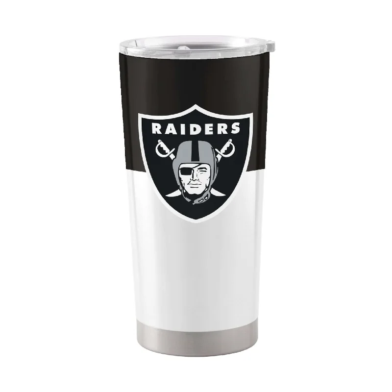 Custom Team Mugs For Team Competitions-LV Raiders Colorblock 20oz Stainless Tumbler