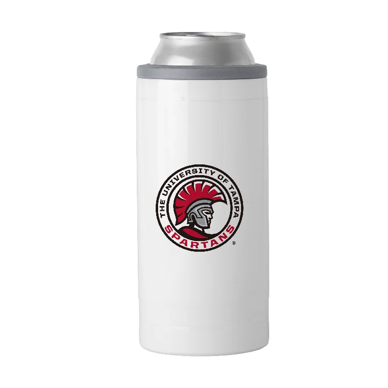 Team Mugs For Birthday & Anniversary Gifts-Tampa 12oz Gameday Slim Can Coolie