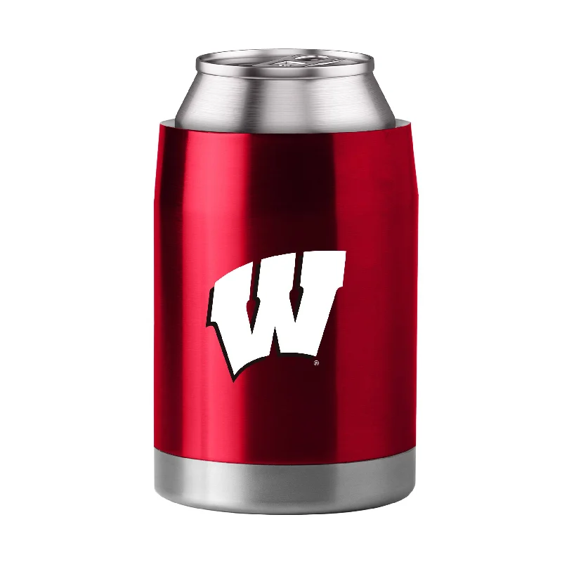 Team Mugs With Player Portraits-Wisconsin Gameday 3in1 Coolie