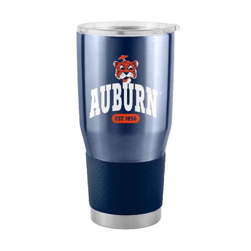 Personalized Team Mugs For Charity Events-Auburn 30oz Arch Stainless Steel Tumbler