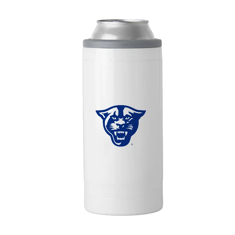 Team Mugs For School & College Events-Georgia State 12oz Gameday Slim Can Coolie