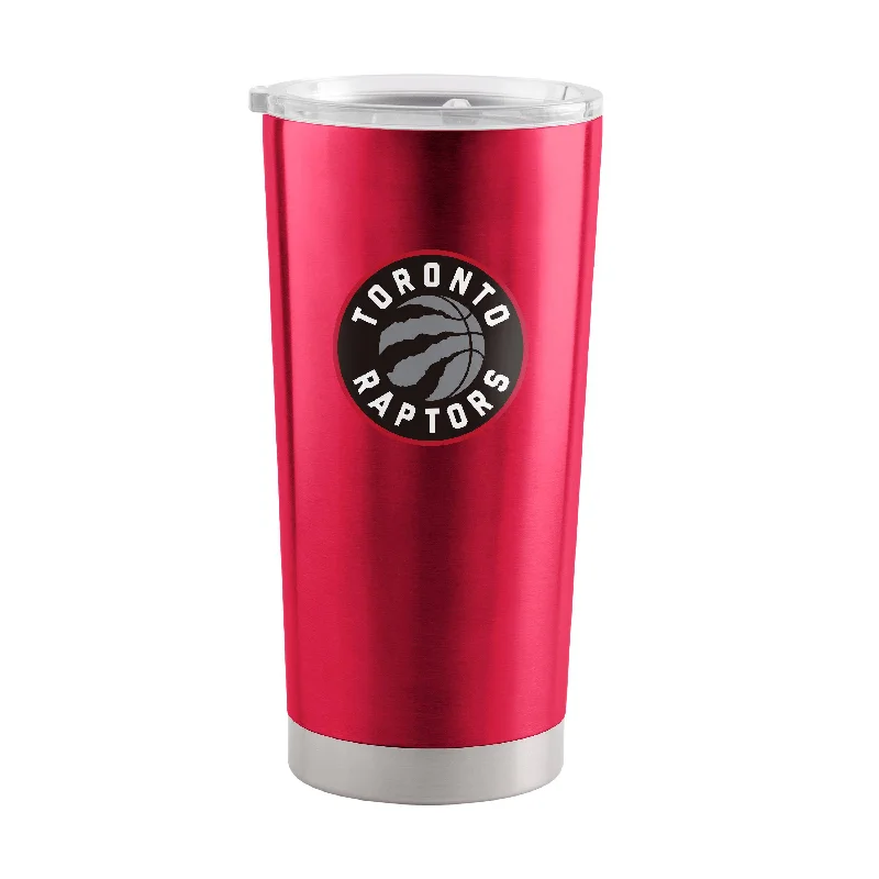 Custom Team Mugs With Custom Phrases-Toronto Raptors 20oz Gameday Stainless Steel Tumbler