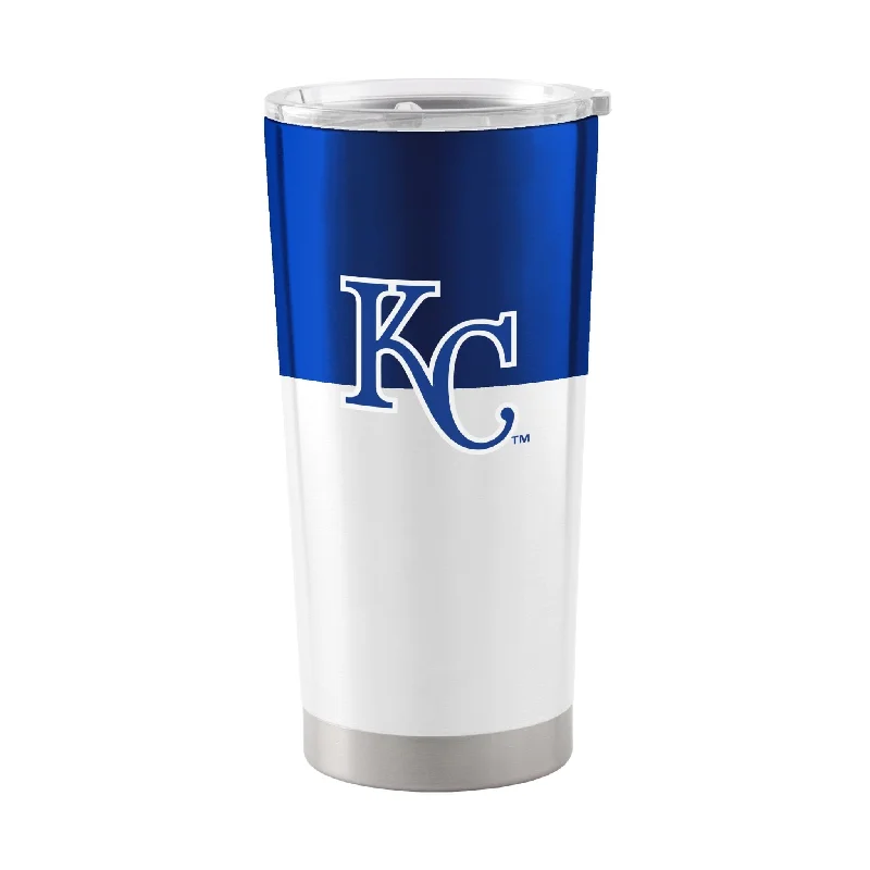 Team Mugs For Tournament Prizes & Gifts-Kansas City Royals 20oz Colorblock Stainless Tumbler