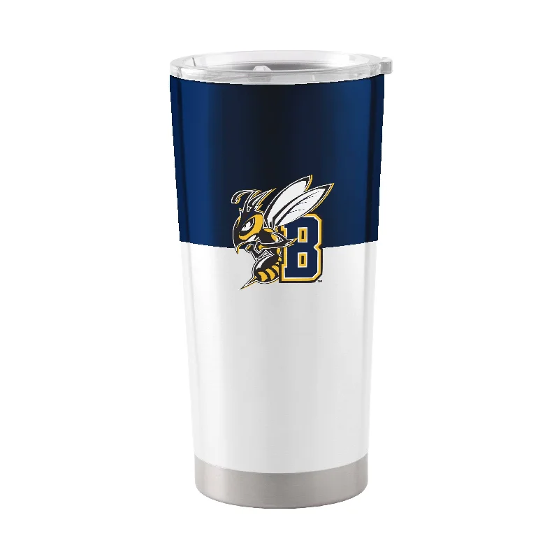 Custom Team Mugs For Sports Enthusiasts-Montana State - Billings 20oz Colorblock Stainless Tumbler