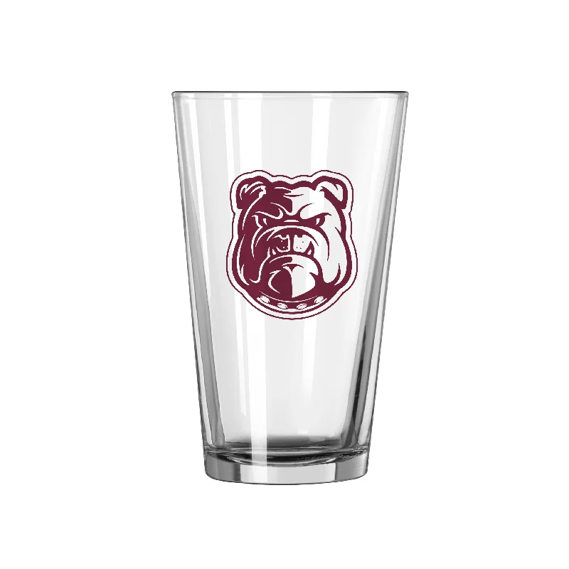 Team Mugs With Custom Design For Leagues-Alabama A&M 16oz Gameday Pint Glass