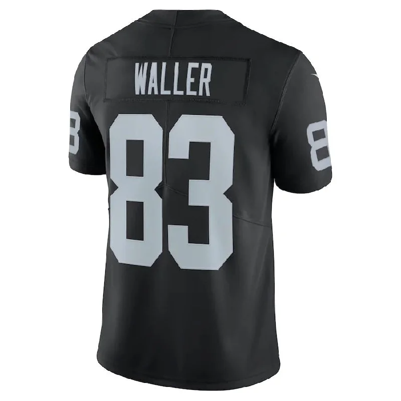 Custom Rugby Jerseys For Professional Leagues-LV.Raiders #83 Darren Waller Black Limited Jersey Stitched American Football Jerseys