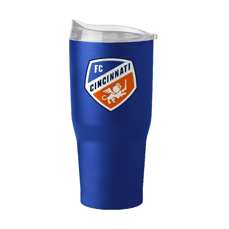 Personalized Team Mugs For Holiday Gifts-FC Cincinnati 30oz Flipside Powder Coat Tumbler