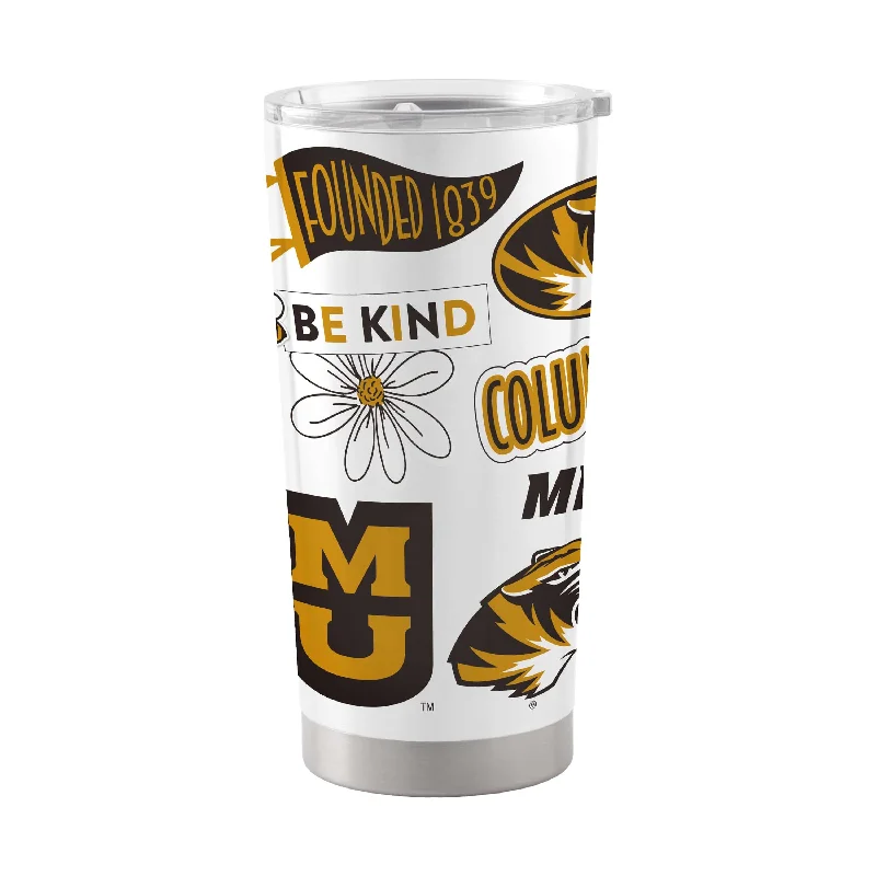 Team Mugs For Custom Celebrations-Missouri 20oz Native Stainless Tumbler