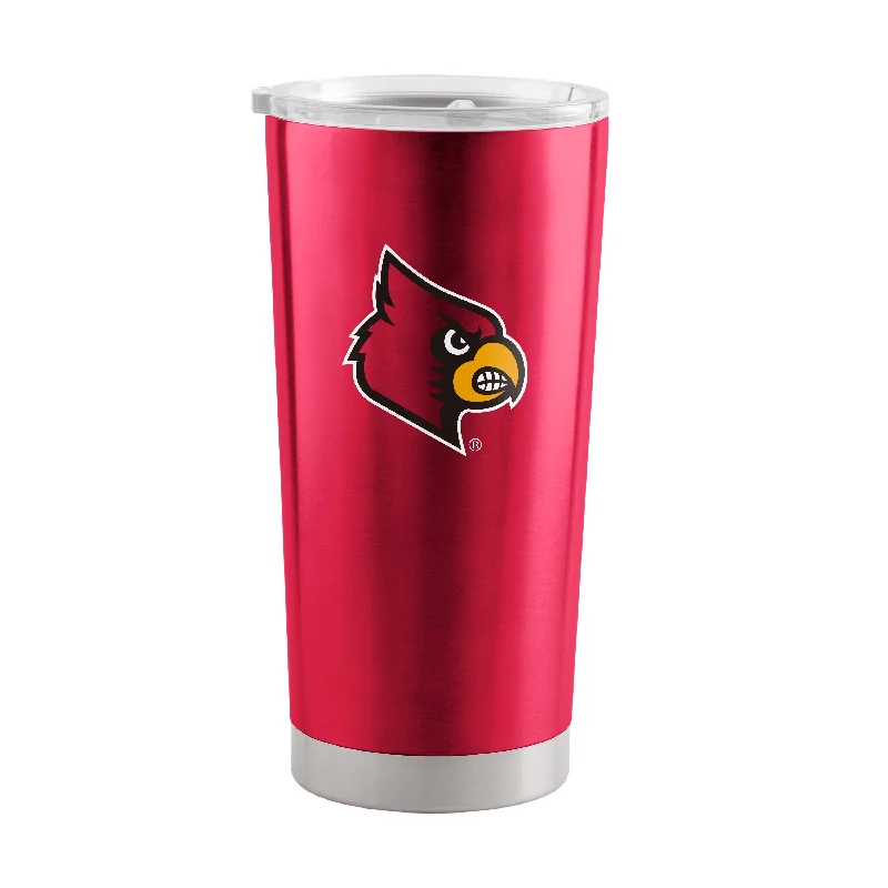 Team Mugs For Large Group Orders-Louisville 20oz Gameday Stainless Tumbler