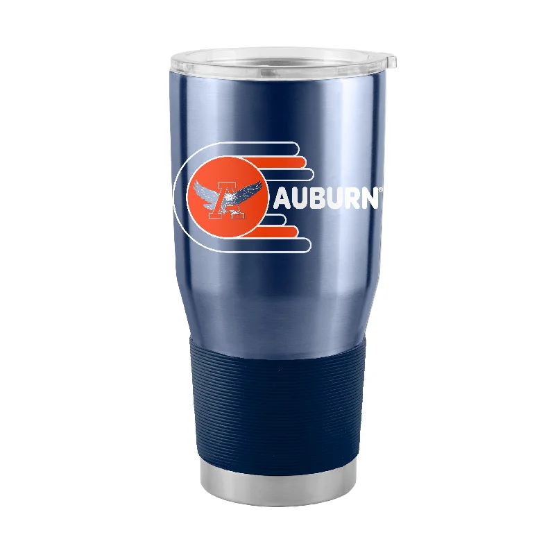 Team Mugs For Custom Celebrations-Auburn 30oz Whirl Stainless Steel Tumbler