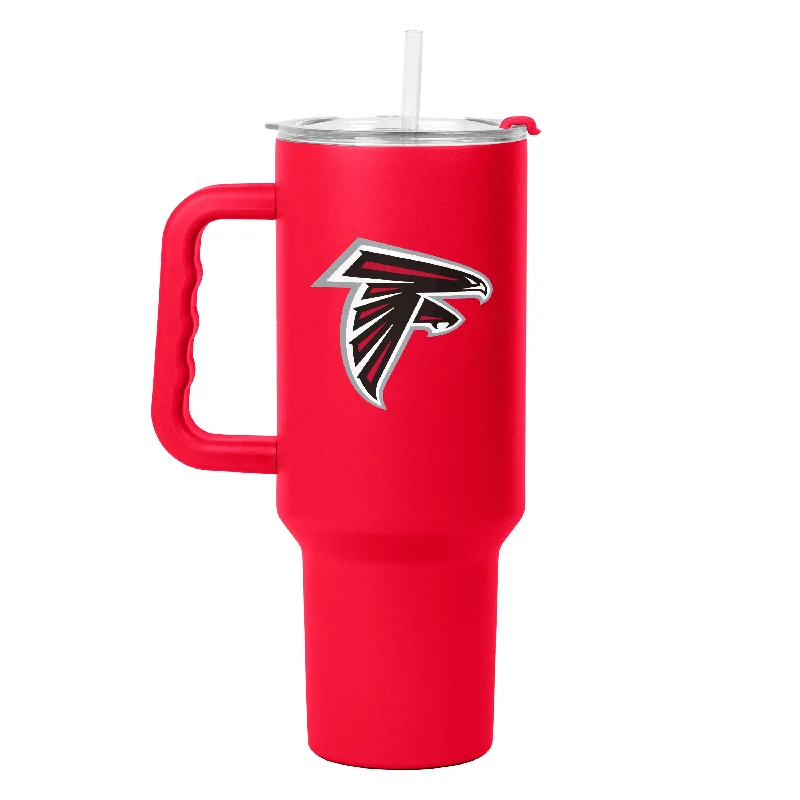 Team Mugs For Fan Gifts & Giveaways-Atlanta Falcons 40oz Flipside Powder Coat Tumbler