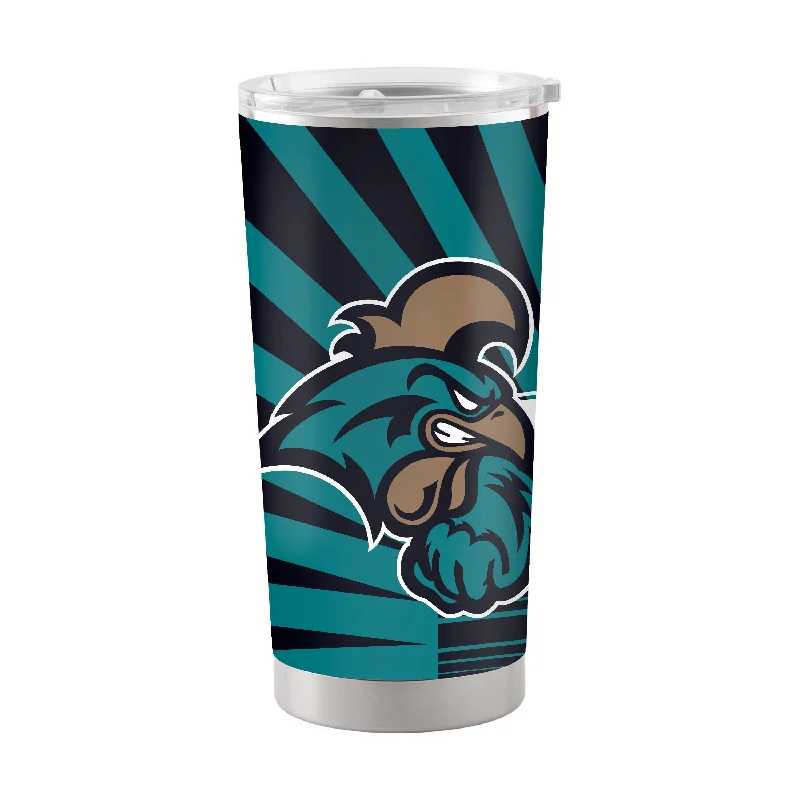 Custom Team Mugs For Birthday Gifts-Coastal Carolina 20oz Mascot Stainless Tumbler