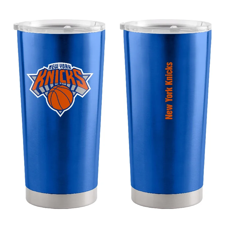 Team Mugs With Custom Design For Leagues-New York Knicks 20oz Gameday Stainless Steel Tumbler