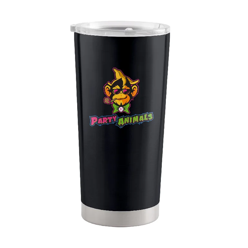 Personalized Team Mugs For Team Apparel-Savannah Party Animals 20oz Logo Stainless Tumbler