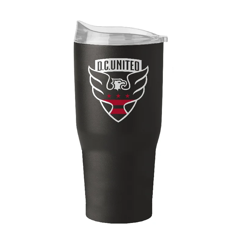 Personalized Team Mugs For Team Recognition-DC United 30oz Flipside Powder Coat Tumbler