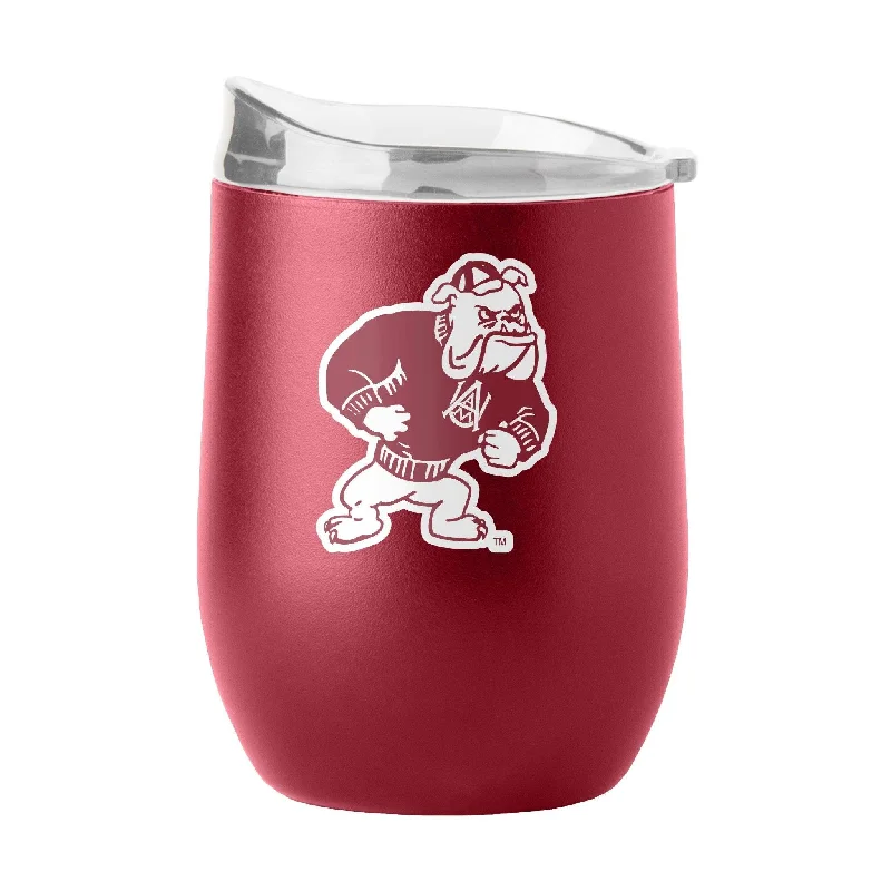 Custom Team Mugs For Memorial Events-Alabama A&M 16oz Flipside Powder Coat Curved Bev