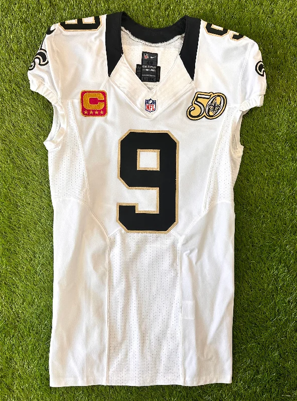 Custom Rugby Jerseys For International Competitions-New Orleans Saints Drew Brees 2016 NFL Football Jersey (40/Medium)