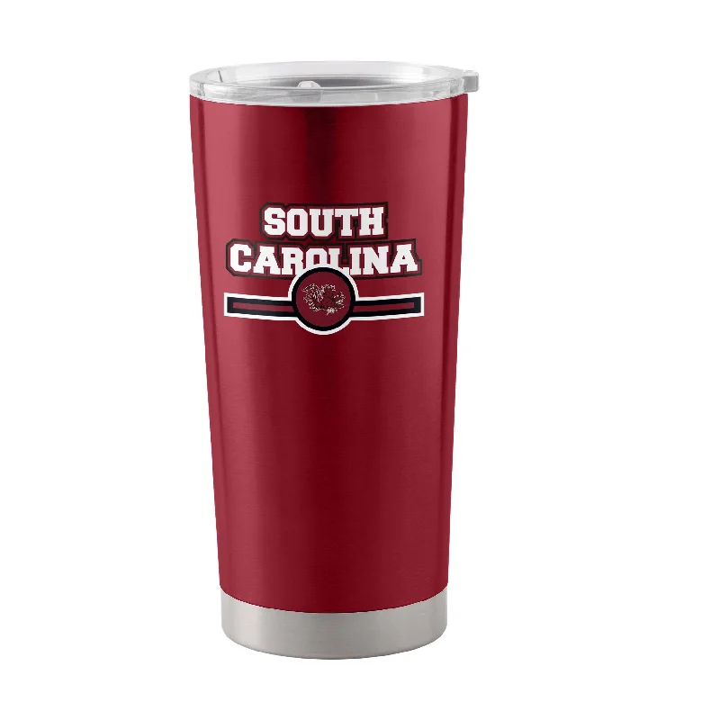 Personalized Team Mugs For Special Guests-South Carolina 20oz Letterman Stainless Tumbler