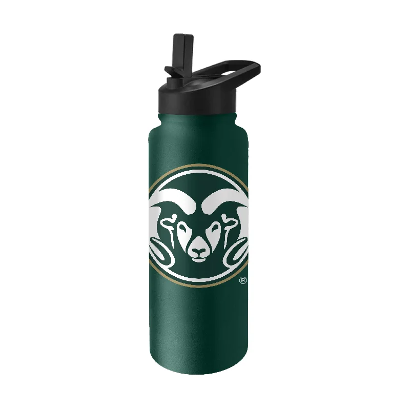 Team Mugs For Team Recognition & Awards-Colorado State 34oz Logo Quencher Bottle