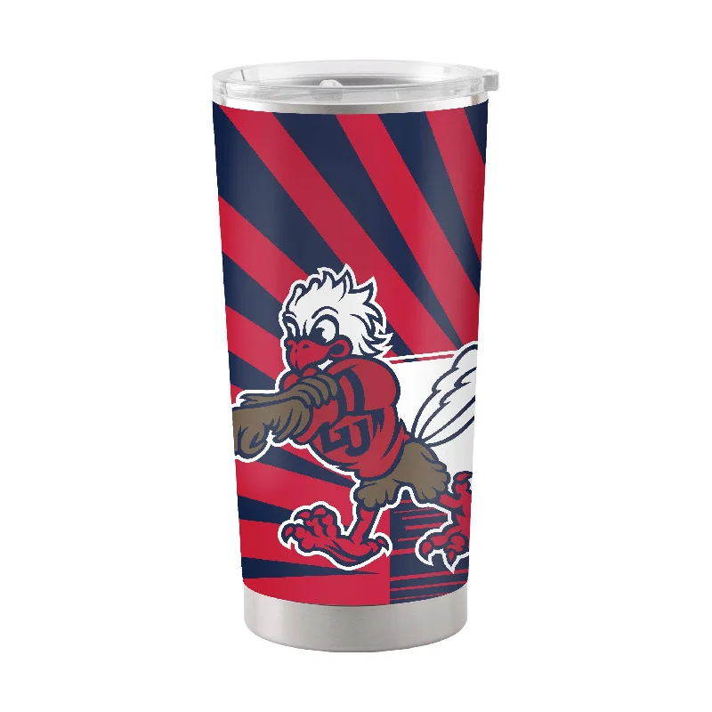 Personalized Team Mugs For Player Gifts-Liberty University 20oz Mascot Stainless Tumbler