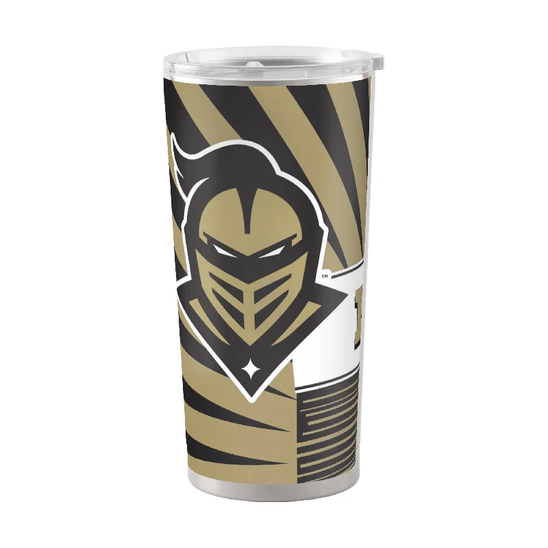 Personalized Team Mugs For Community Events-Central Florida 20oz Mascot Stainless Tumbler