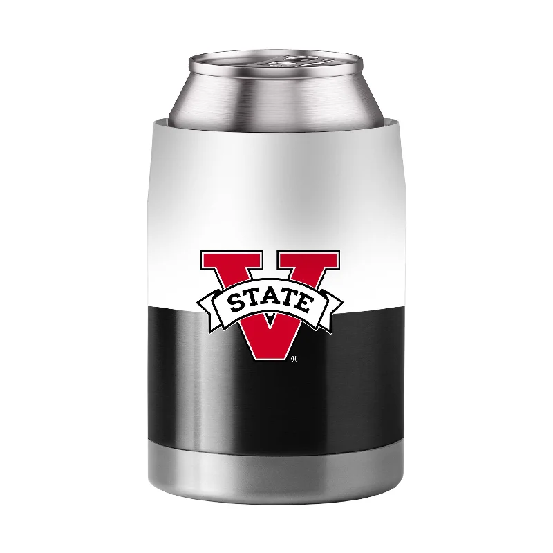 Personalized Team Mugs For Sports Leagues-Valdosta State Colorblock 3 in 1 Coolie