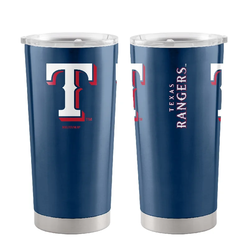 Personalized Team Mugs For Local Teams-Texas Rangers 20oz Gameday Stainless Tumbler