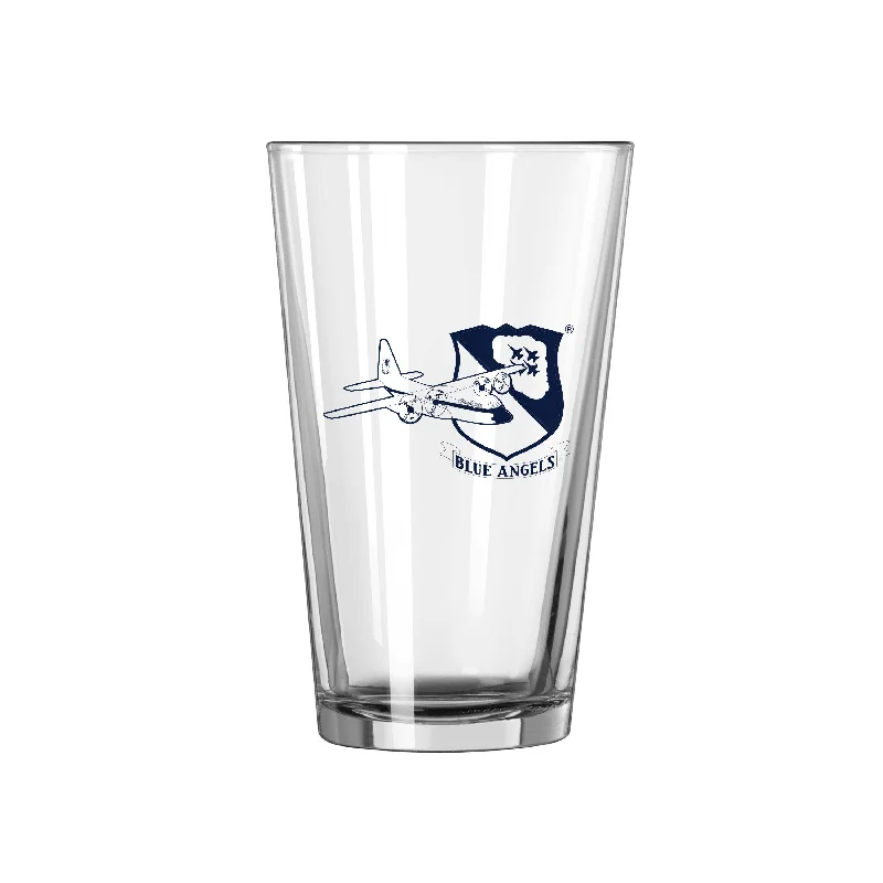 Team Mugs With Custom Text for Fans-Fat Albert Airlines 16oz Gameday Pint Glass