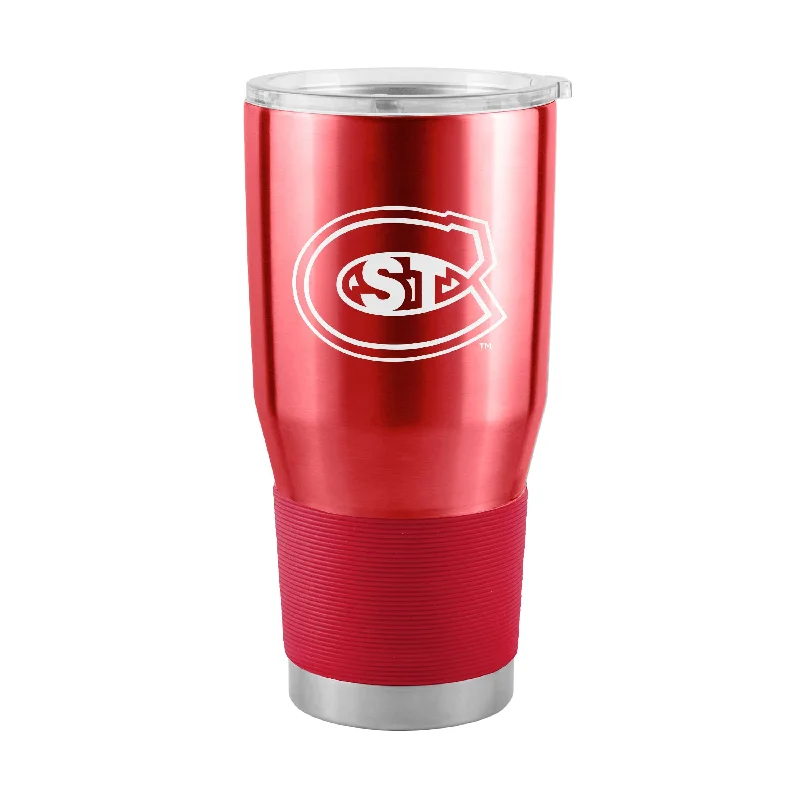 Custom Team Mugs For Sports Teams-St Cloud State 30oz Gameday Stainless Steel Tumbler