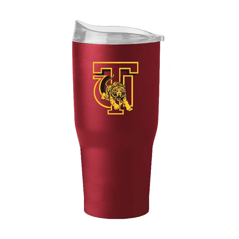 Custom Team Mugs For Team Motivation-Tuskegee 30oz Flipside Powder Coat Tumbler