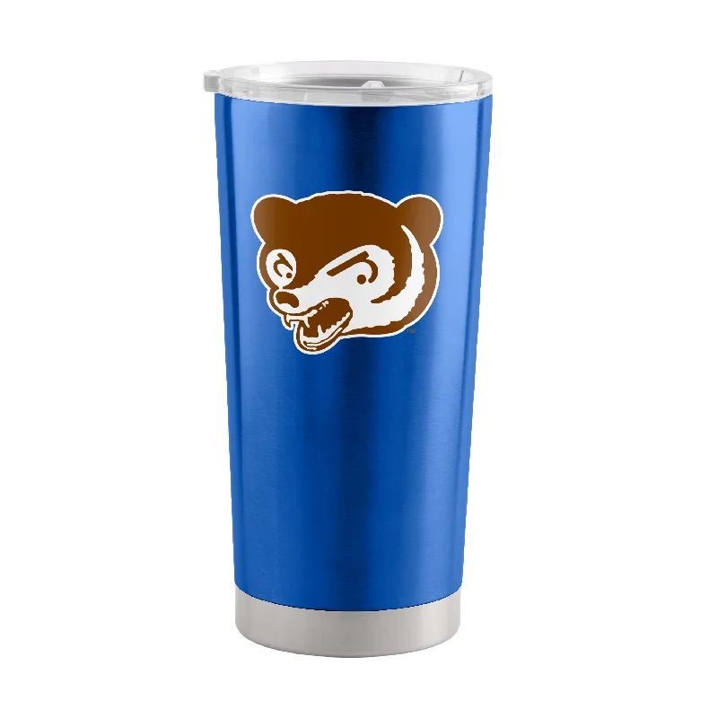 Team Mugs For Special Editions-Chicago Cubs 20oz Retro Stainless Steel Tumbler