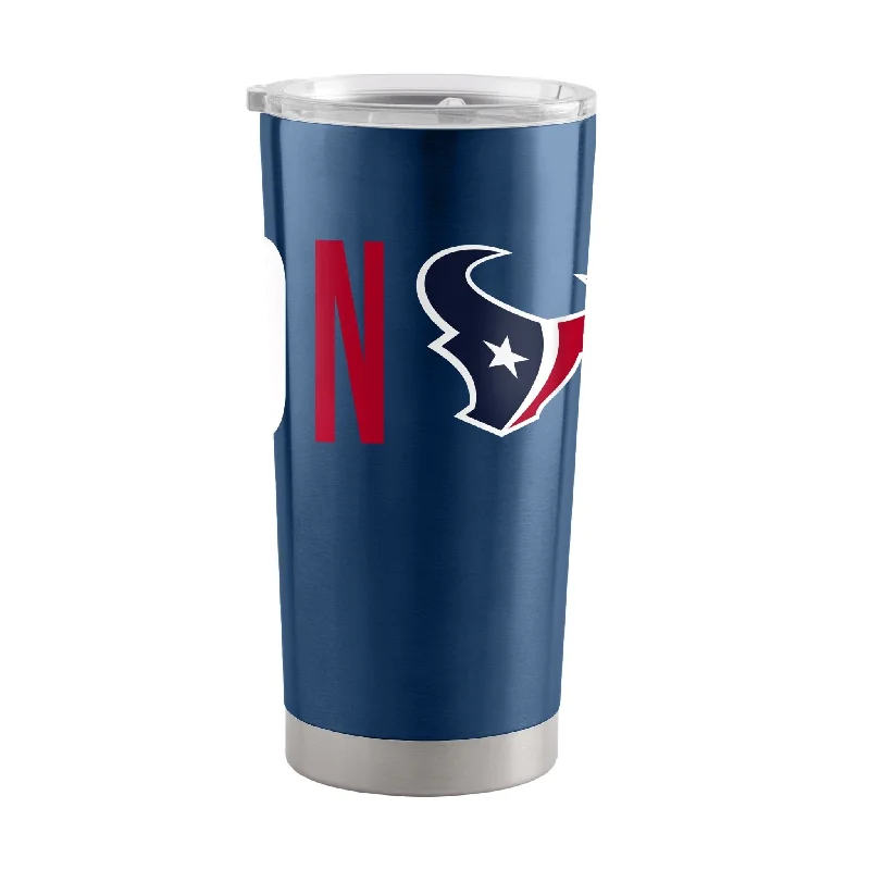 Team Mugs For Corporate Team Building-Houston Texans Overtime 20oz Stainless Tumbler