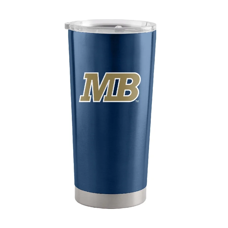 Custom Team Mugs For Award Ceremonies-California State Monterey Bay 20oz Gameday Stainless Steel Tumbler