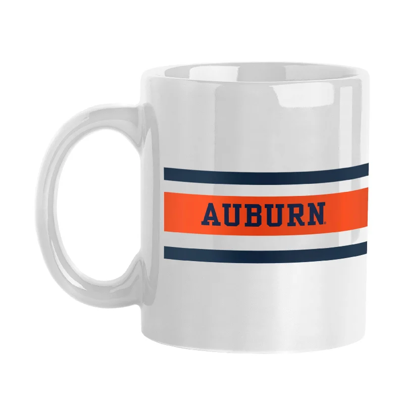 Custom Team Mugs For Fan Clubs-Auburn 11oz War Eagle Sublimated Mug