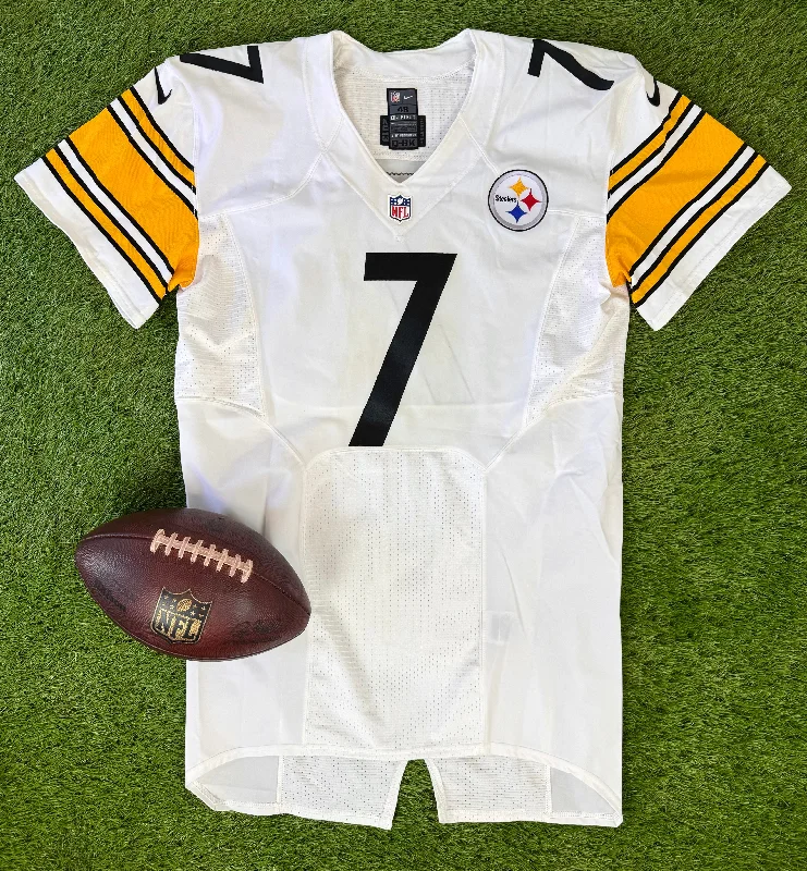 Rugby Jerseys With Unique Team Logos-Pittsburgh Steelers 2013 Ben Roethlisberger Team Issued NFL Football Jersey (48/XL)