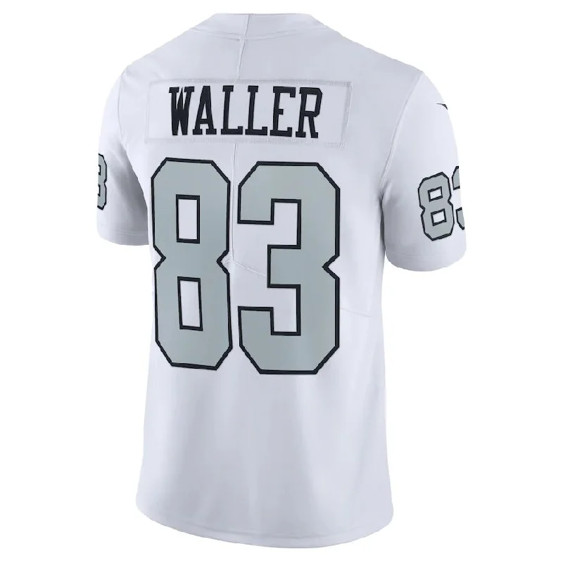 Rugby Jerseys With Custom Text and Colors-LV.Raiders #83 Darren Waller White Alternate Vapor Limited Jersey Stitched American Football Jerseys