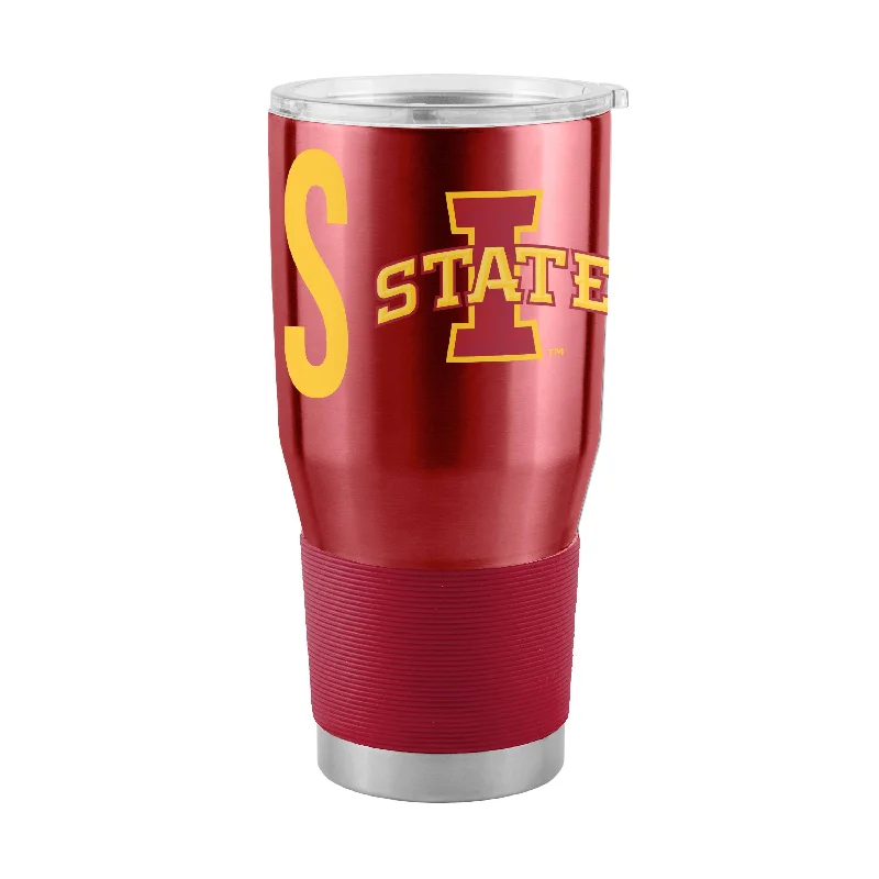 Team Mugs For Special Editions-Iowa State 30oz Overtime Stainless Steel Tumbler