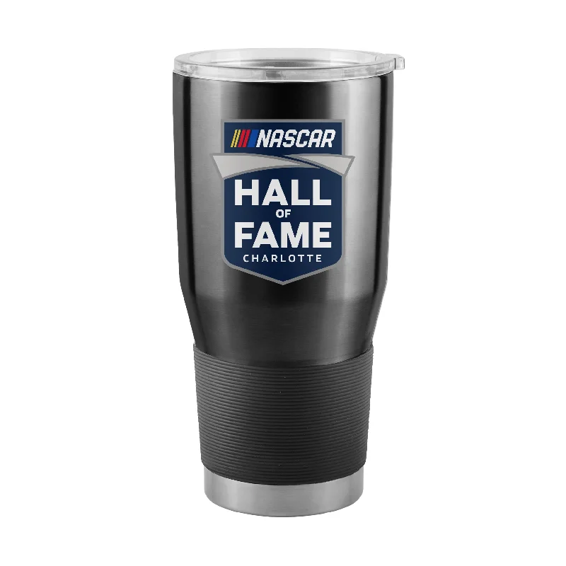 Custom Team Mugs For Local Sports Events-Nascar Hall of Fame 30oz Logo Stainless Steel Tumbler