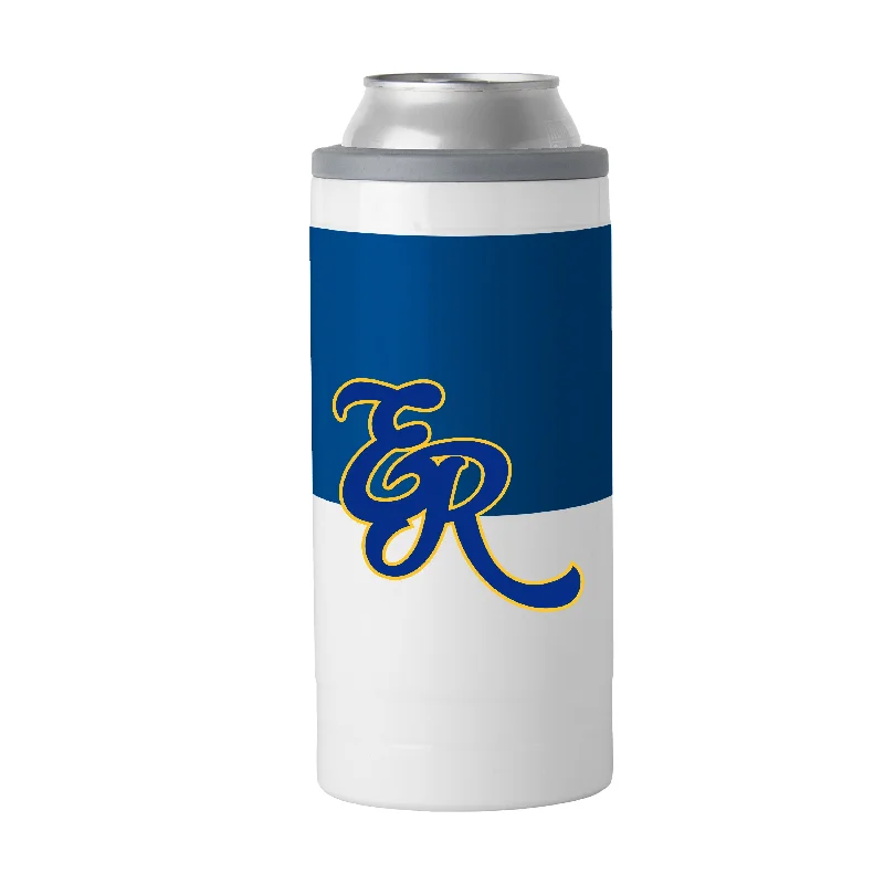 Personalized Team Mugs For Family & Friends-Embry Riddle Prescott 12oz Colorblock Slim Can Coolie