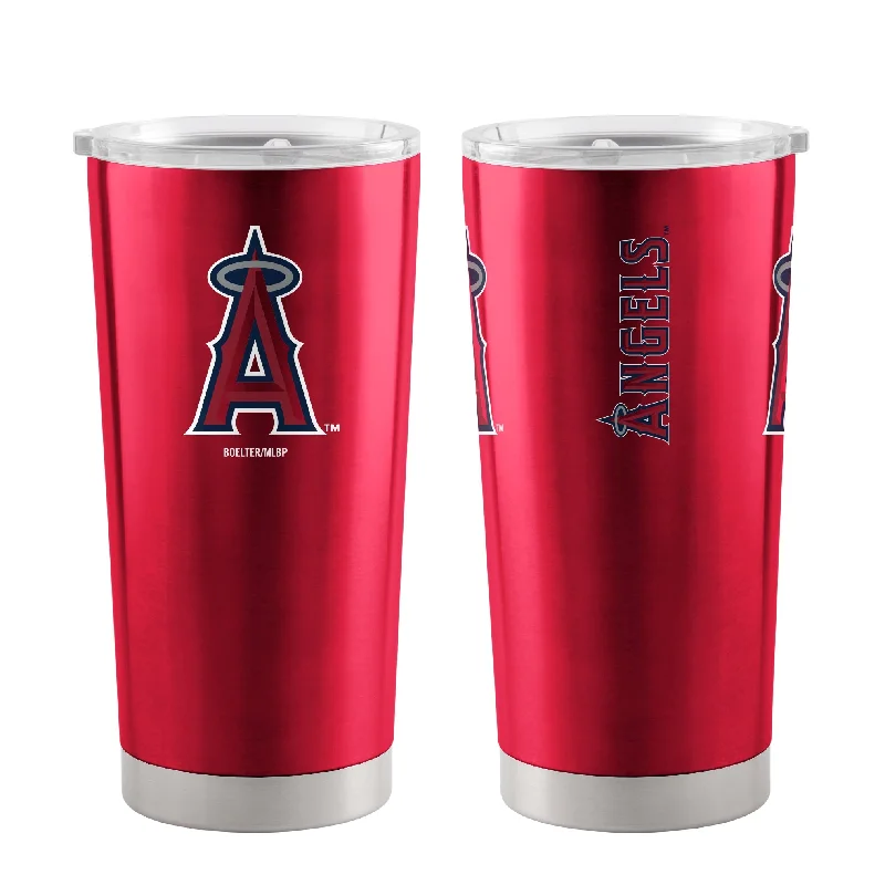 Team Mugs For Event Sponsorship-Los Angeles Angels 20oz Gameday Stainless Tumbler