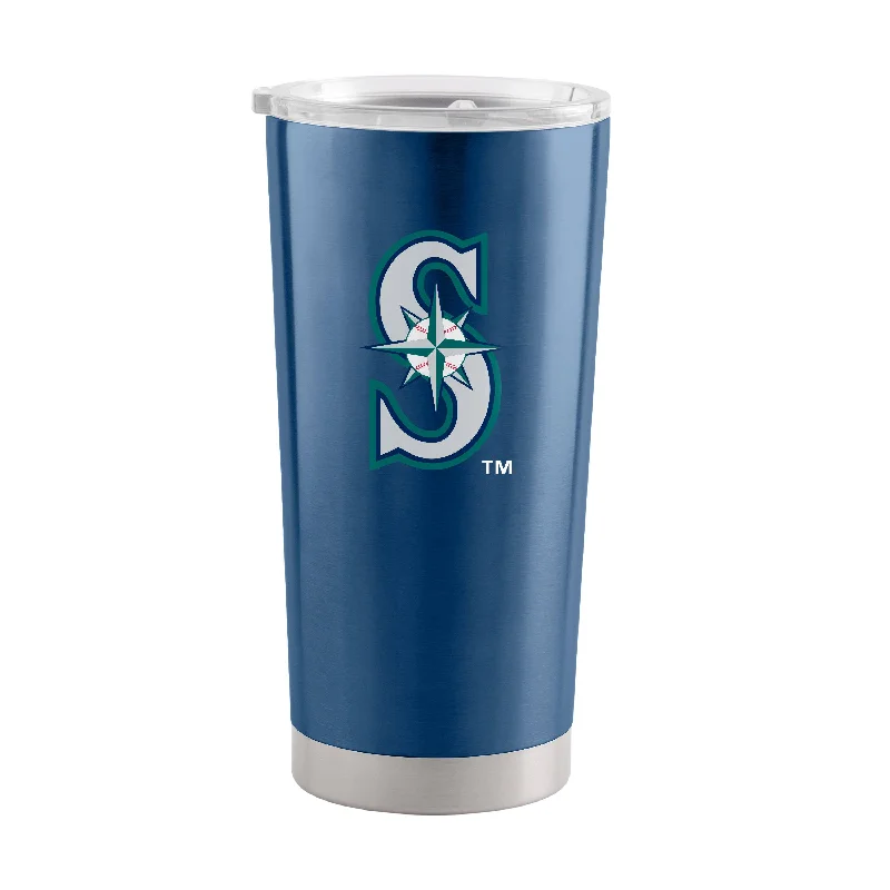 Custom Team Mugs For Official Team Apparel-Seattle Mariners 20oz Flipside Stainless Tumbler