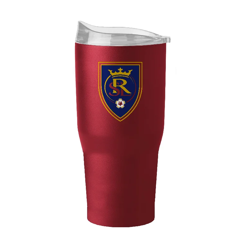 Team Mugs For Supporters & Fans-Real Salt Lake 30oz Flipside Powder Coat Tumbler